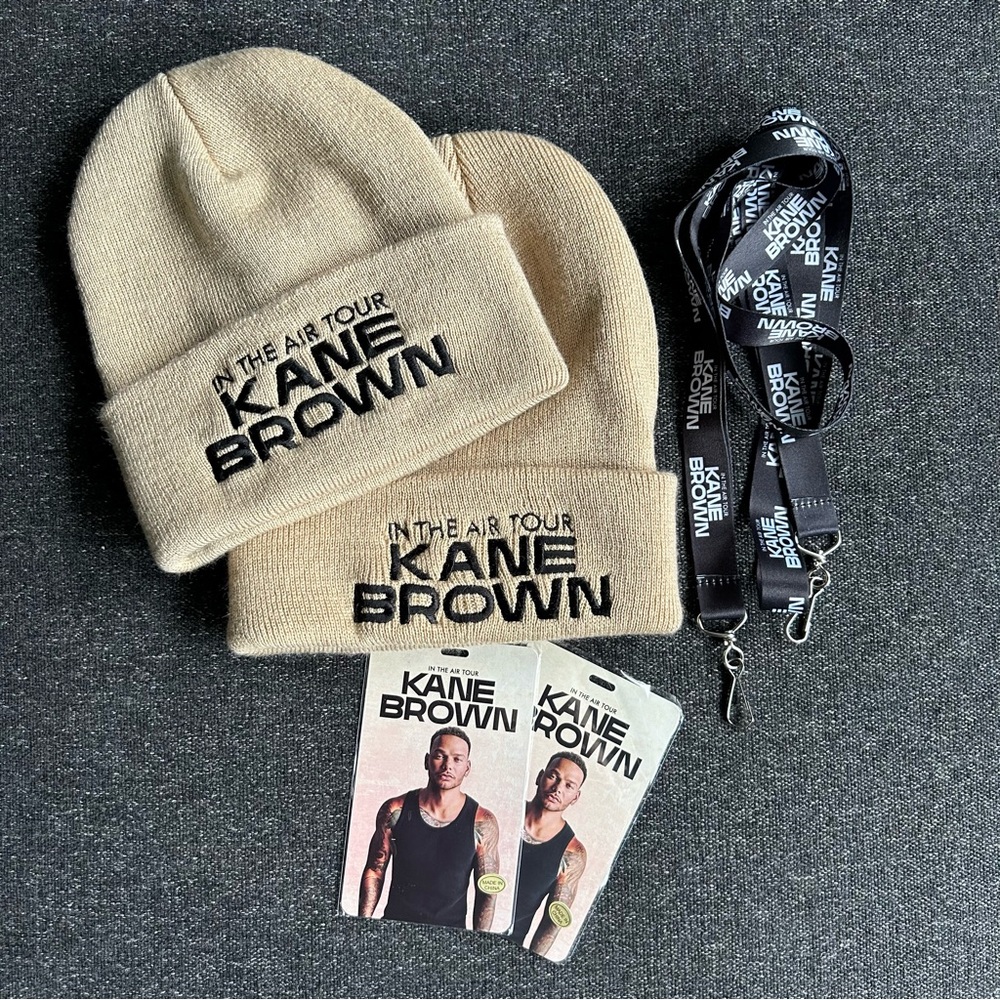 Kane Brown VIP merch - In The Air Tour